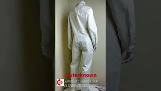 $178 Outerknown Women's Station Jumpsuit Coveralls Sz M