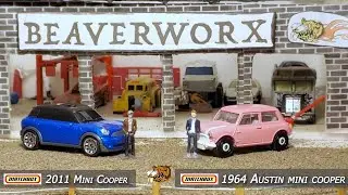 Diecast Racing Action Matchbox Viewers choice Head to Head Mini Vs Mini