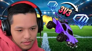 From Diamond 1 to Diamond 2 With Viewers! | Rocket League 3v3 Standard