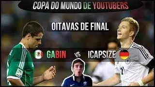 FIFA 14 | Copa do Mundo dos YouTubers - Gabin vs. iCapsize - Olha os Dribles!!