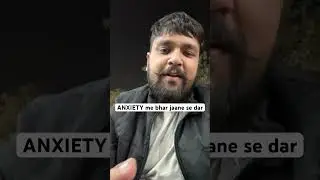 Fear of going out in Anxiety #motivation #panicdisorder #anxietyattack #mentalhealth #shorts