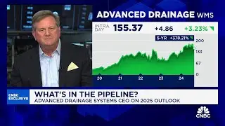 EV battery sites among others serviced by Advanced Drainage Systems, says CEO Scott Barbour