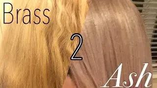 From Brass to Ash: Toning my blonde hair silver