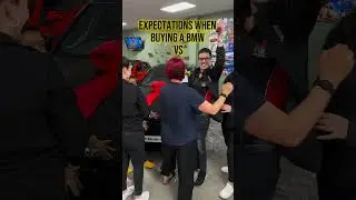 When you buy a BMW: Expectation  Instant magnetism Reality Lifted by friends instead #mitmakmotors