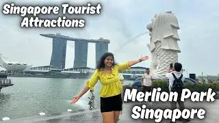 Merlion Park Singapore, Singapore Vlog, Singapore City, Merlion Singapore Singapore Travel Vlog