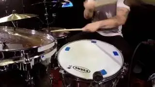 Aaron Gillespie - Cross Over Practice - Drum Lesson