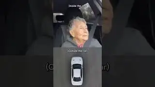 Grandma sings and drives! 😂 #shorts #meme