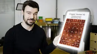 3D Printed Wall Art Mini Series Update + Copper Vortex V2