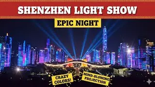 Shenzhen night life [Highlights] Light Show at Civic Center | MTA DeshBidesh #Shenzhen #CivicCenter