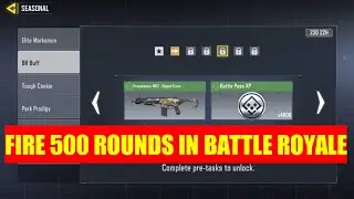 Fire 500 rounds in battle royale | how to Fire 500 rounds in battle royale