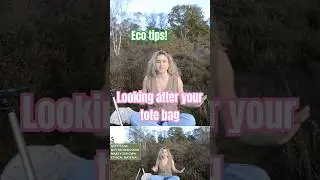 #ecotips for using your #totebag For more tips see full video! @anyaadventuring #eco #earth