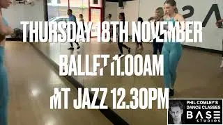 PHIL'S MT JAZZ CLASS - 18th Nov 2021