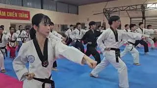 B&agrave;i quyền số 1 Taekwondo - Taegeuk 1 ( il Jang )