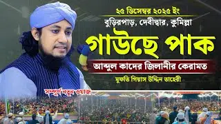 গাউছে পাক আব্দুল কাদের জিলানীর কেরামত | Mufti Giasuddin Taheri | গিয়াস উদ্দিন তাহেরী ওয়াজ