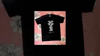 Your privilege to help and support our outreaches by buying a shirt. Faith in fashion,