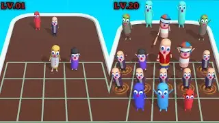 Monster Run 3D Gameplay | Crazy Merge Powers & Insane Levels