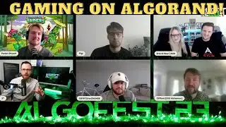 ALGOFEST GAMFI PANEL | Gaming on #Algorand!!