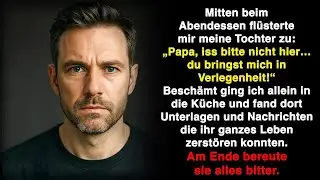 Meine Tochter verletzte mich mit ihren Worten… doch das Geheimnis in der Küche zerstörte alles
