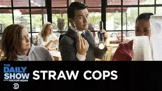 A Straw Cop Enforces Washington, D.C.&rsquo;s Plastic Straw Ban | The Daily Show