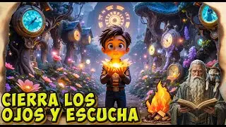 ¿TE CUESTA DORMIR?🔥Narración Suave junto al Fuego | El Jardín de las Horas Perdidas