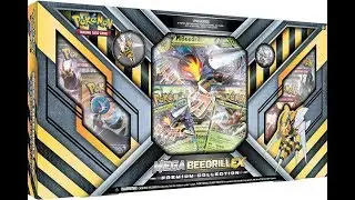 Opening Mega Beedrill EX Premium Collection Box!! (I actually love this Pin)