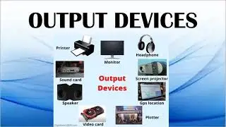 What is Output Devices? Type of computer components.#computer #outputdevices #upsc #get