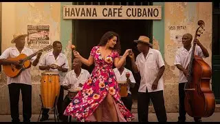 Café Cubano Music 🎹: Caribbean Café Nights & Gentle Piano Jazz • mix57