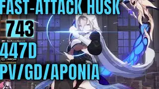 [HI3 EX ABYSS] 743 Fast-Attack Lightning Husk 447D (s0 Aponia 2S Eden)