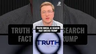 Truth Social AI search fact checks Trump