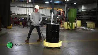 ENPAC Spill Scooter 5205-YE - The Original Mobile Spill Unit - Contain Drips & Leaks on the go!