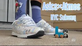 Asics&times;Atmos: NYC Subway #asics #atmos #nyc