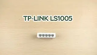 Розпаковка TP-LINK LS1005