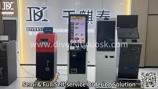 Self-Ordering Kiosk Machine | Restaurant Ordering System | Cash & Cashless Payment Supported
