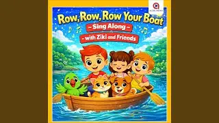 Row, Row, Row Your Boat Sing Along with Ziki and Friends