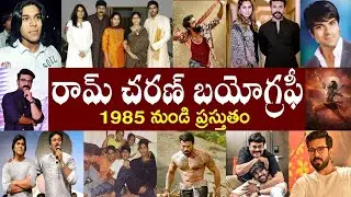 The Untold Story of Ram Charan: From Star Kid to Global Icon | Biography | RamCharan Adorers