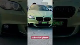 Urban green wrapped on BMW