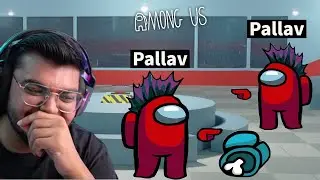 1000 IQ Gameplay in Among Us | Shapeshifter Mod!!!