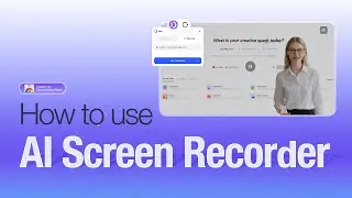 Screen Recorder with AI Avatar - No Camera, No Studio Setup Needed
