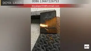 DOYA LASER- 120W laser cleaning machine for rust removing portable laser rust removal