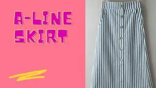 A Line skirt cutting( part-1)