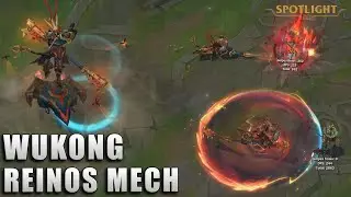 Wukong Reinos Mech - Skin Spotlight PREVIA