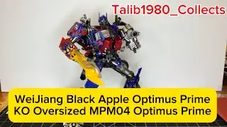 WeiJiang Black Apple KO Oversized Optimus Prime