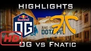 OG vs Fnatic Elimination Dota Pit Minor 2017 Highlights Dota 2