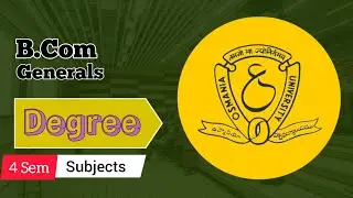 B.com General 4th Sem Subjects Degree // Syllabus