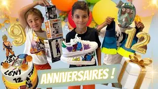 BON ANNIVERSAIRE TINO, LENI ET CODI !!!