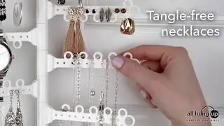 All Hung Up&reg; - Jewelry Organizer - Over the Door Model - bestjewelryorganizer.com