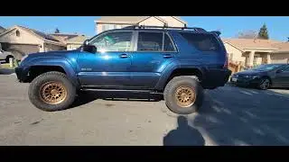 4th Gen 4Runner Custom Built Rock Sliders Installed