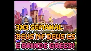 PVP - SERVIDOR 1 - 3X3 SEMANAL COM DEUS CS NOCIV&Atilde;O DEUS MF THEN E GREED
