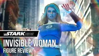 Marvel Legends INVISIBLE WOMAN The Fantastic Four First Steps Hasbro Figure Review | The Starkside