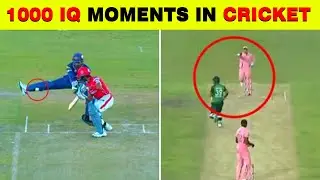 1000 IQ Moments In Cricket